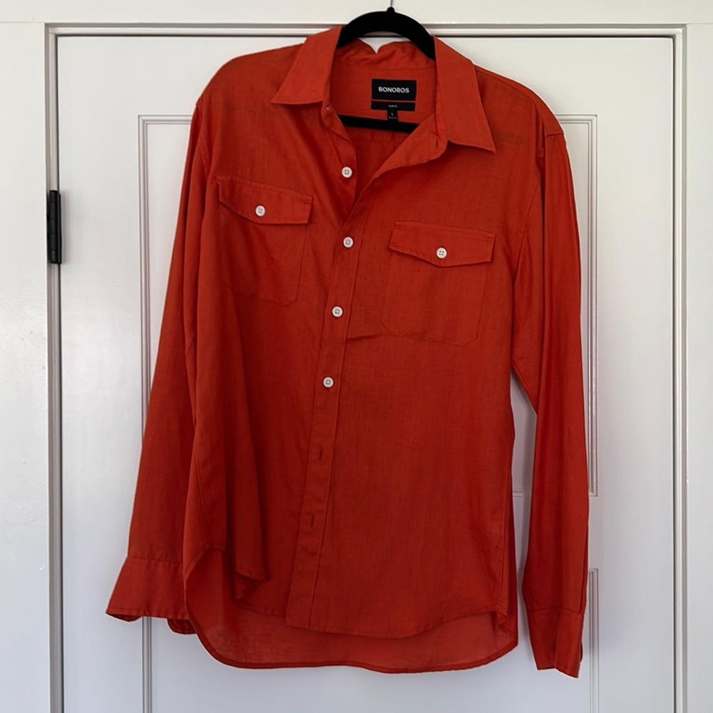 BONOBOS Linen Men’s Shirt